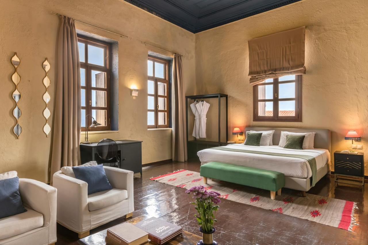 Alcanea Boutique Hotel Chrissi Akti Chania Exterior foto