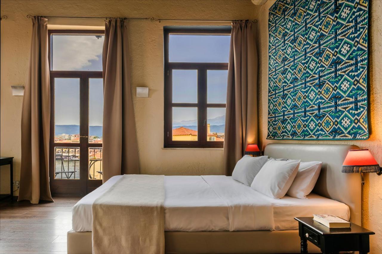 Alcanea Boutique Hotel Chrissi Akti Chania Exterior foto