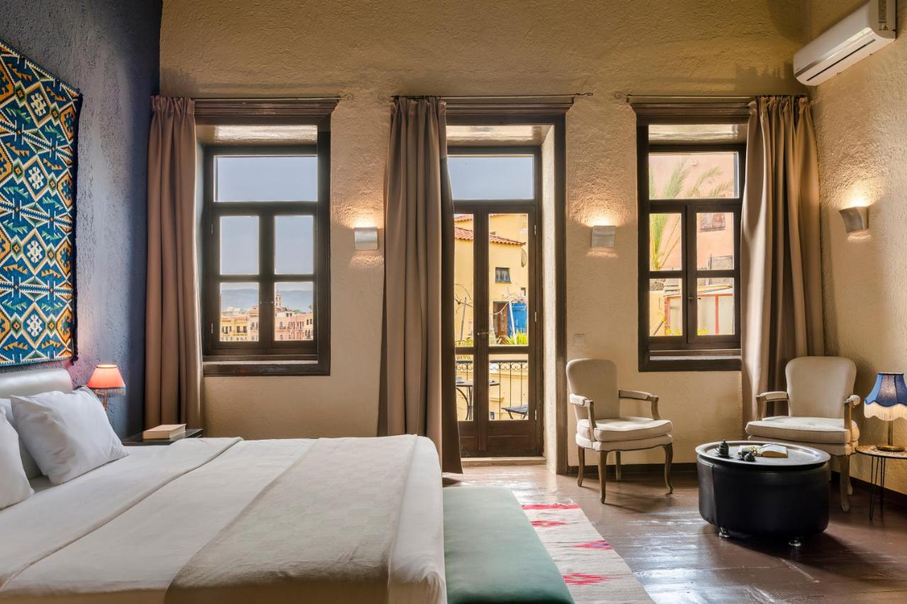 Alcanea Boutique Hotel Chrissi Akti Chania Exterior foto