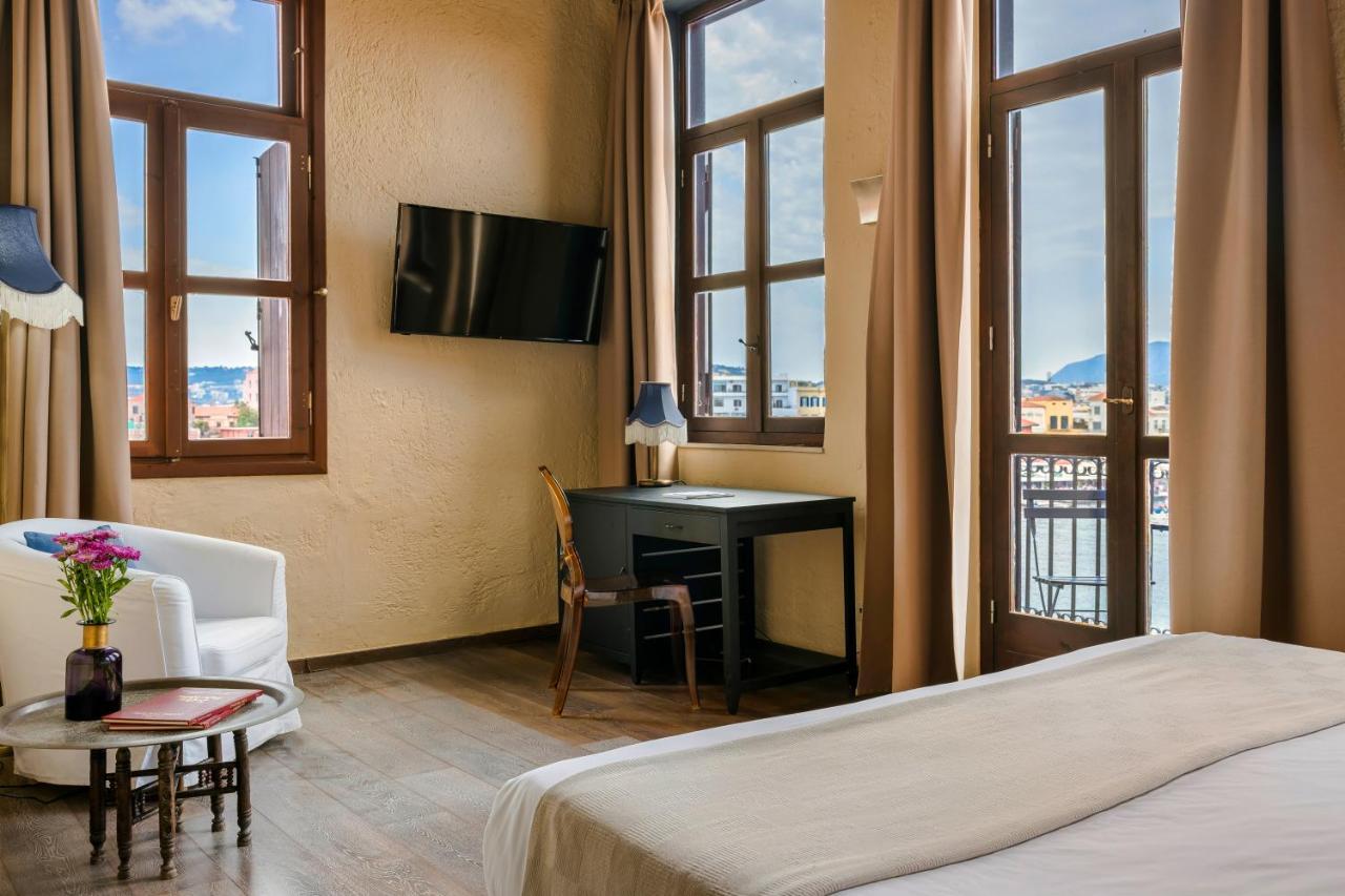 Alcanea Boutique Hotel Chrissi Akti Chania Exterior foto