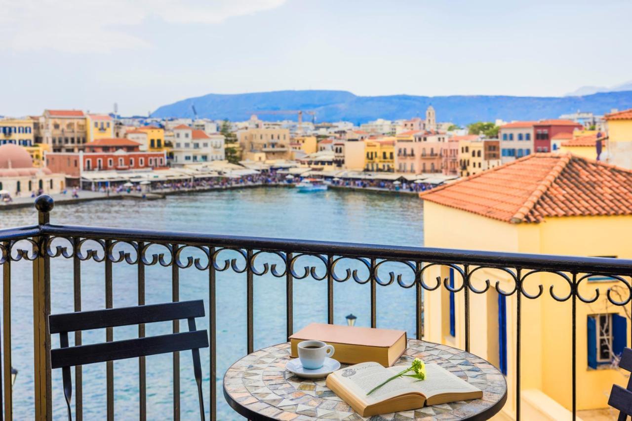 Alcanea Boutique Hotel Chrissi Akti Chania Exterior foto