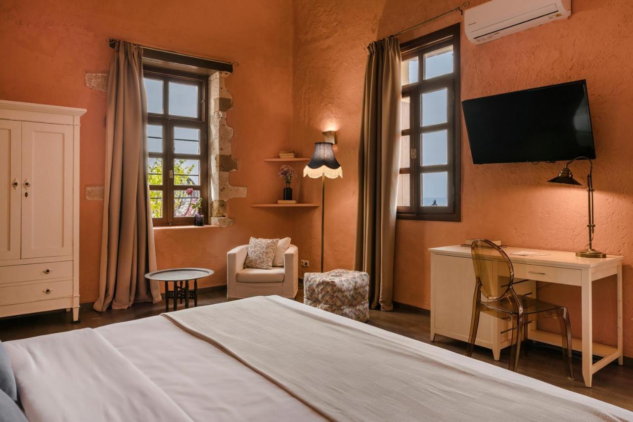 Alcanea Boutique Hotel Chrissi Akti Chania Exterior foto