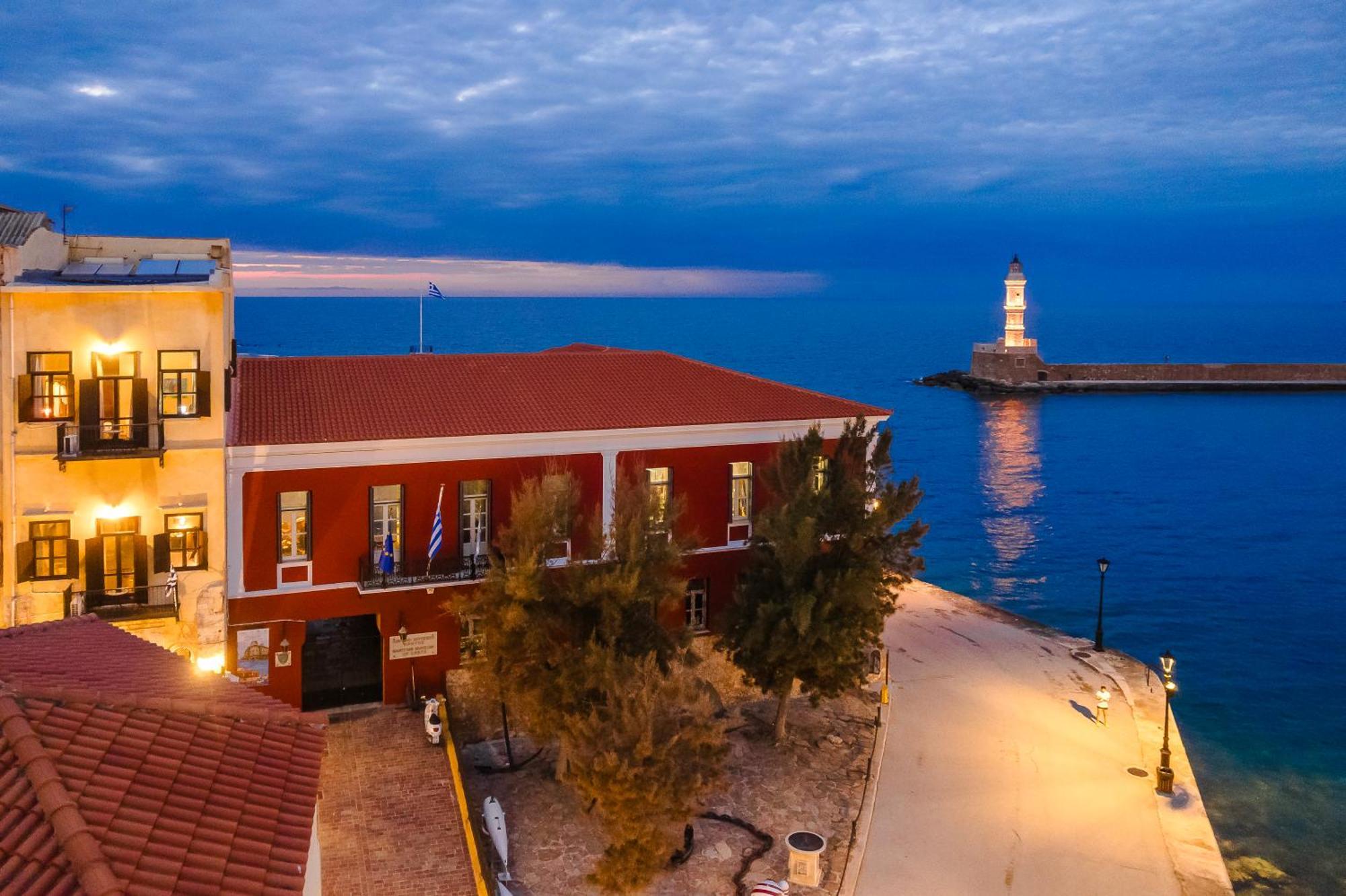 Alcanea Boutique Hotel Chrissi Akti Chania Exterior foto