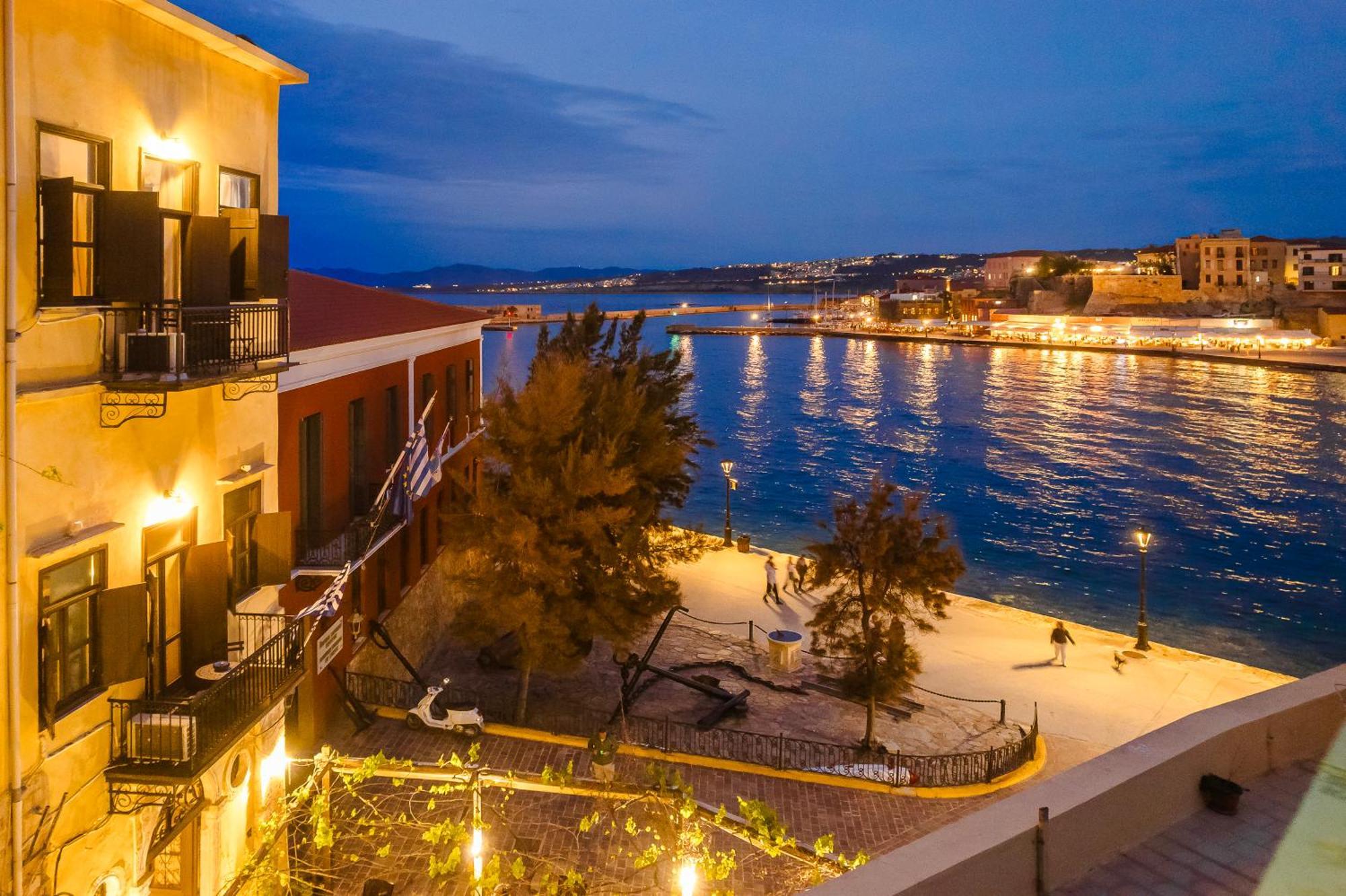 Alcanea Boutique Hotel Chrissi Akti Chania Exterior foto