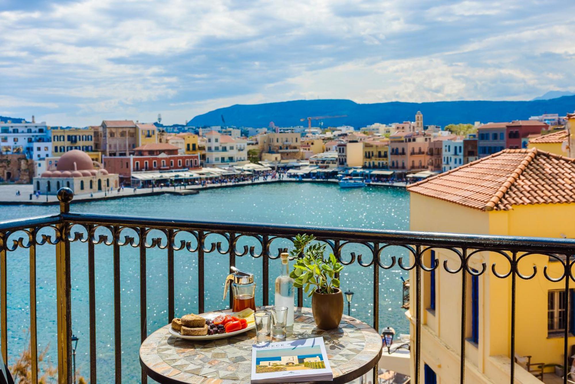 Alcanea Boutique Hotel Chrissi Akti Chania Exterior foto