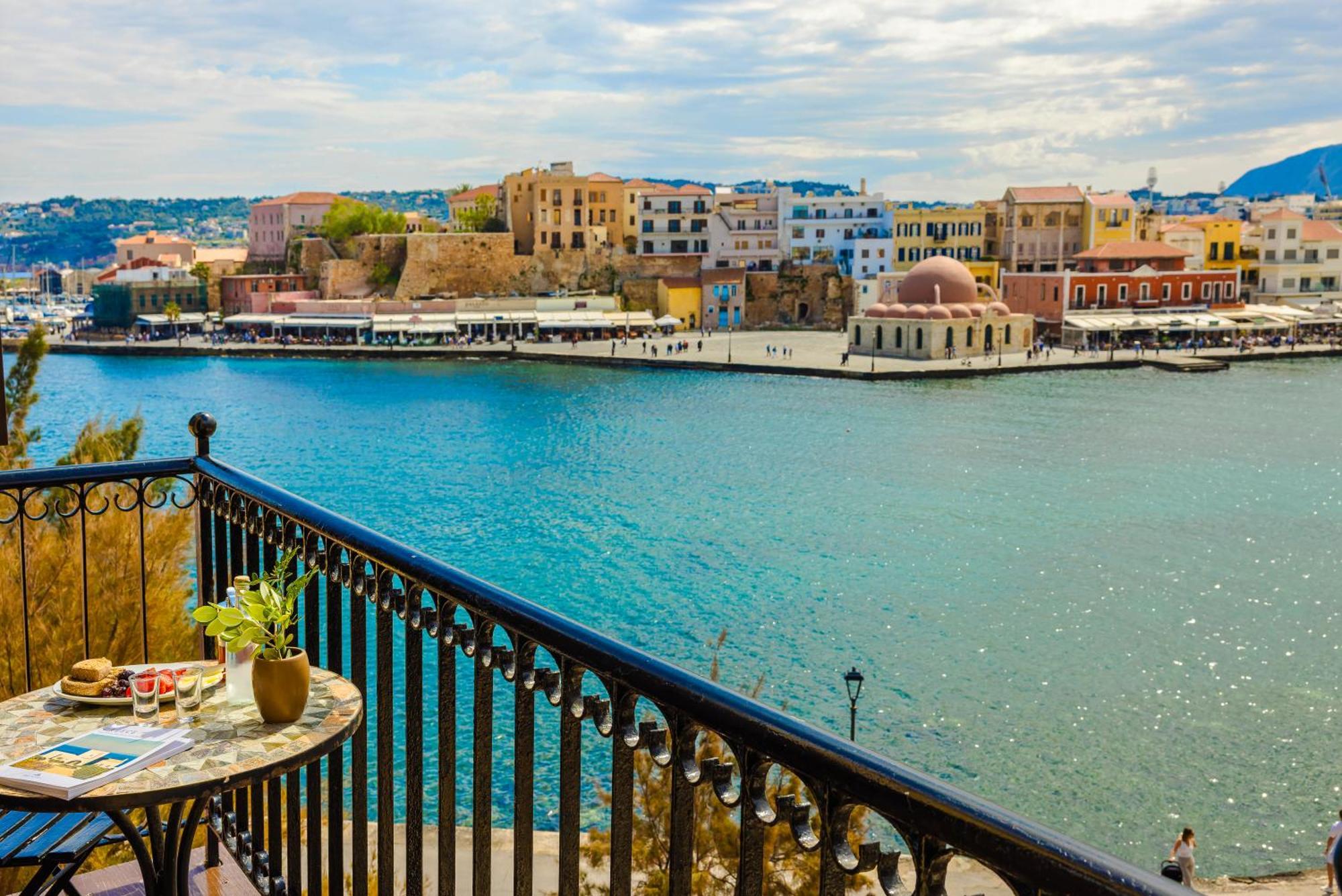 Alcanea Boutique Hotel Chrissi Akti Chania Exterior foto