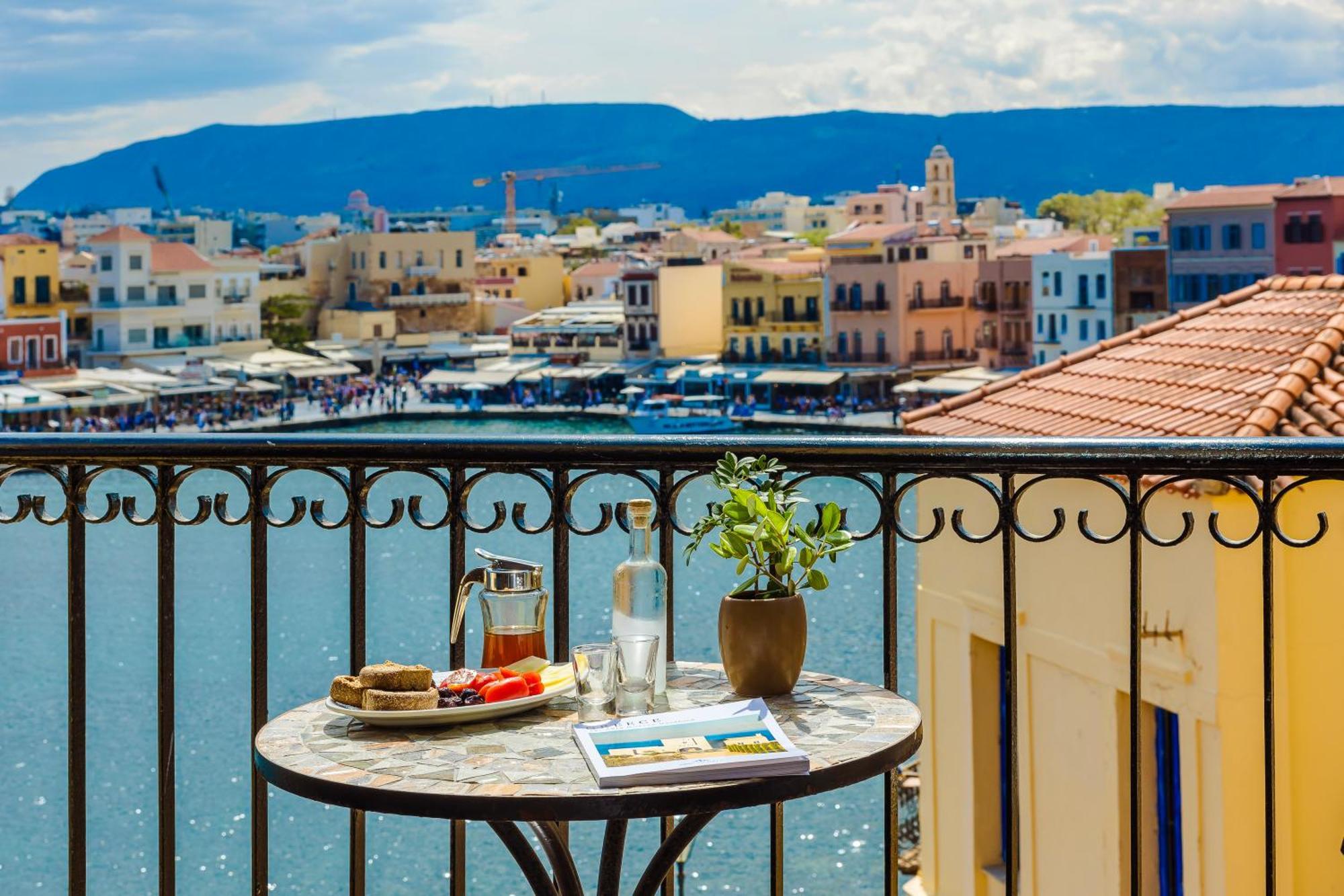 Alcanea Boutique Hotel Chrissi Akti Chania Exterior foto