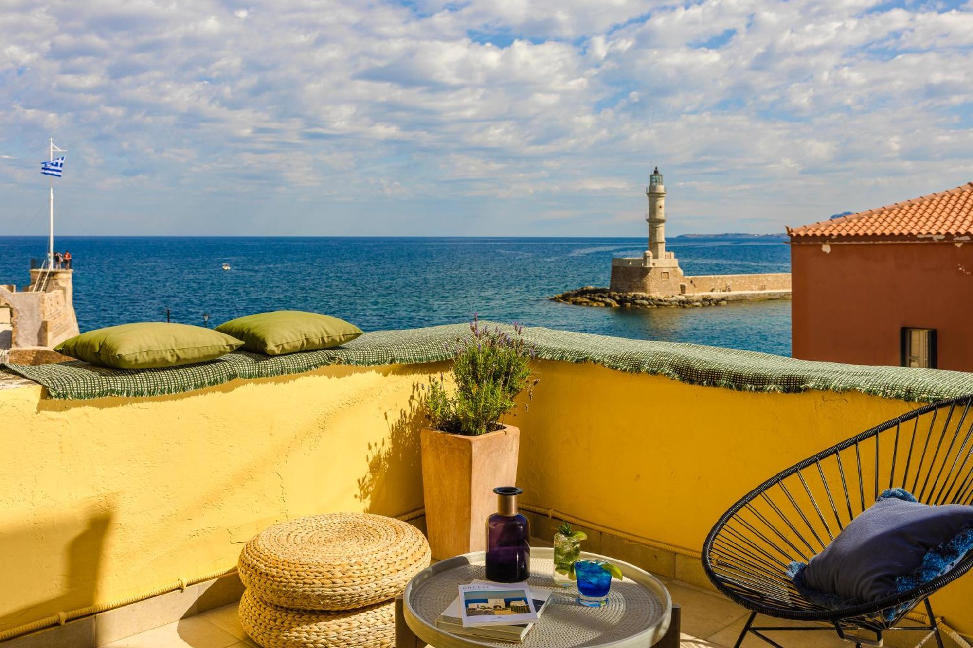 Alcanea Boutique Hotel Chrissi Akti Chania Exterior foto